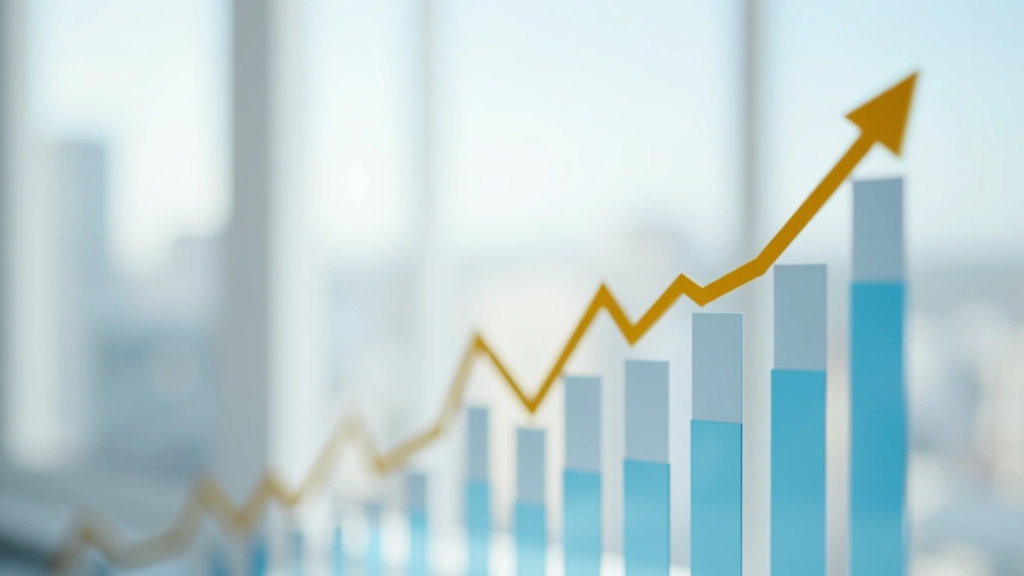 Statistisches Balkendiagramm zeigt Wachstumstrends bei Immobilienpreisen in verschiedenen Regionen