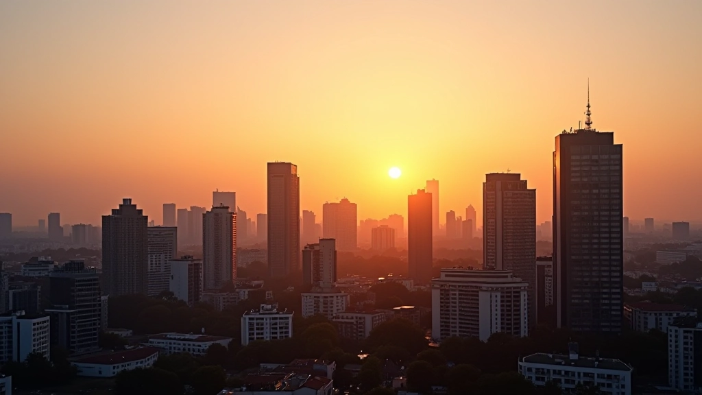 Statistisches Diagramm mit Immobilienpreisen und Markttrends auf einem Schreibtisch